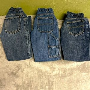 3 pair size 10 faded glory jeans